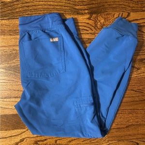 Figs Zamora Jogger Scrub Pant, in Royal Blue women’s size XS/P